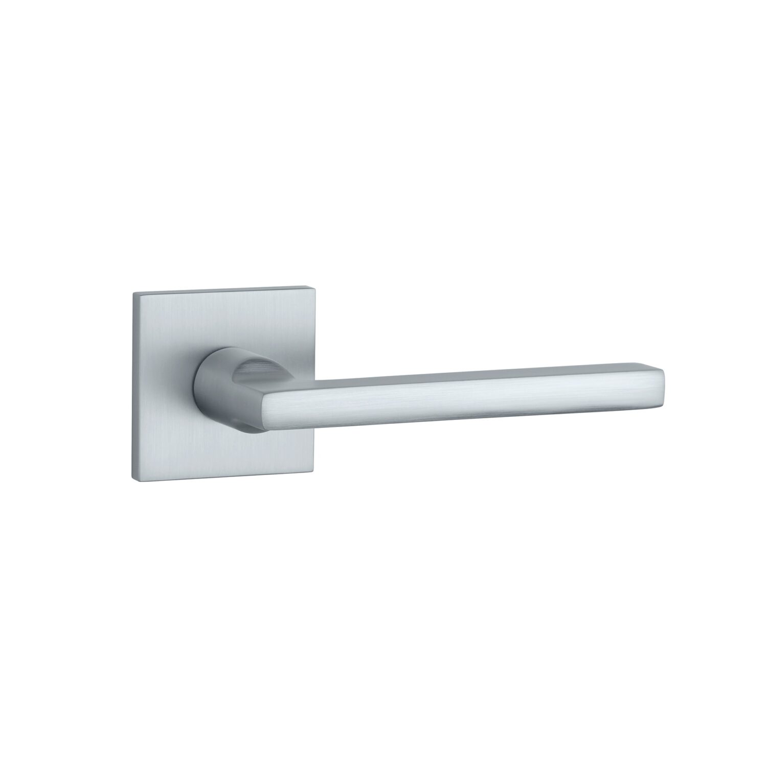 Klamka Stile Sira na rozecie kwadratowej Q Slim 7 mm, chrom satynowy