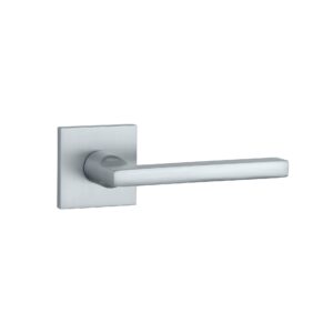 Klamka Stile Sira na rozecie kwadratowej Q Slim 7 mm, chrom satynowy