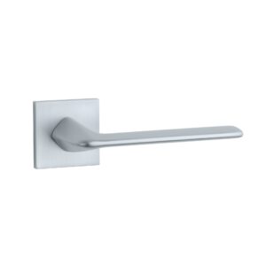 Klamka Stile Toba na rozecie kwadratowej Q Slim 7 mm, chrom satynowy