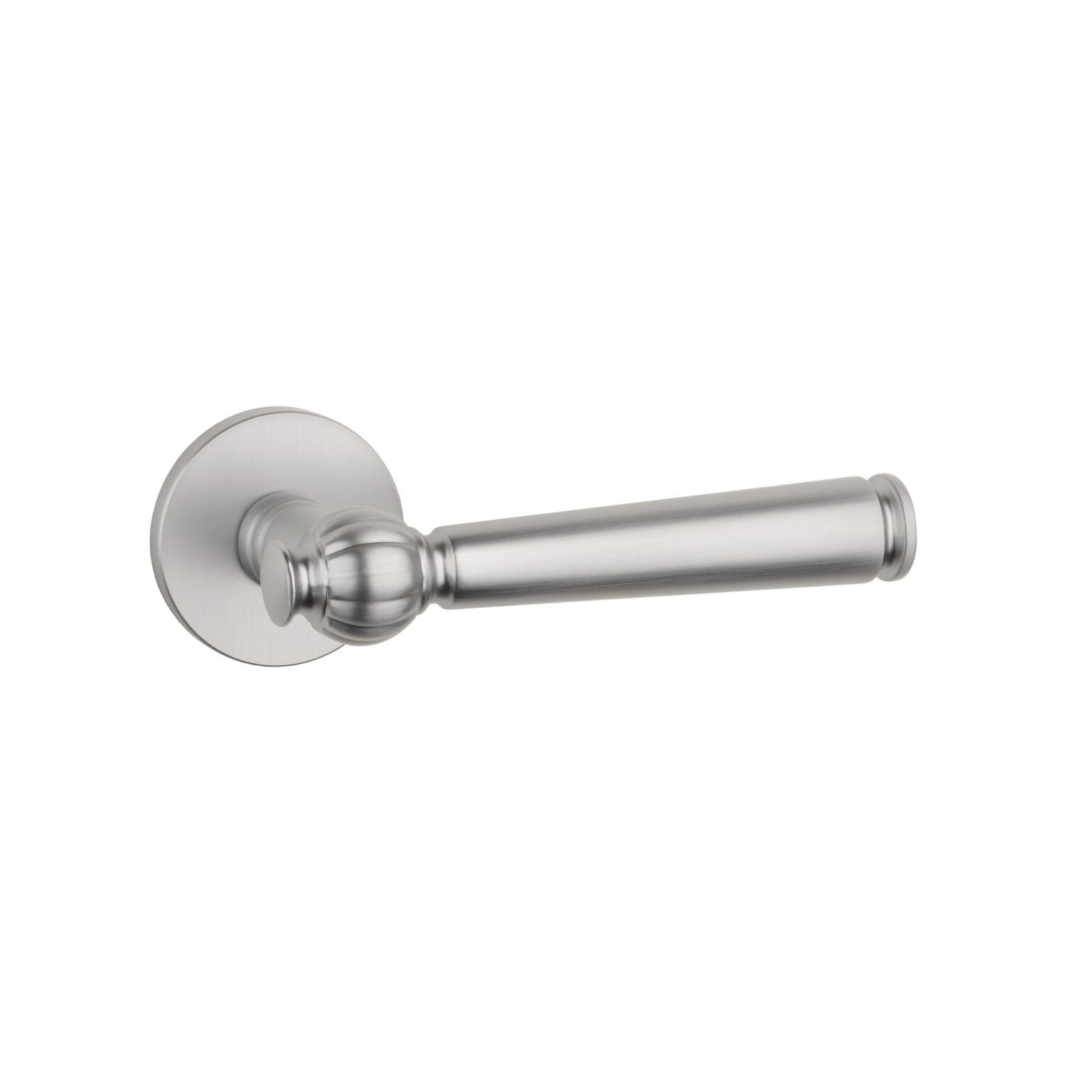 Klamka Stile Tuka na rozecie okrągłej R Slim 7 mm, chrom satynowy