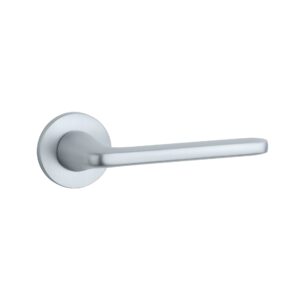Klamka Stile Uta na rozecie okrągłej R Slim 7 mm, chrom satynowy