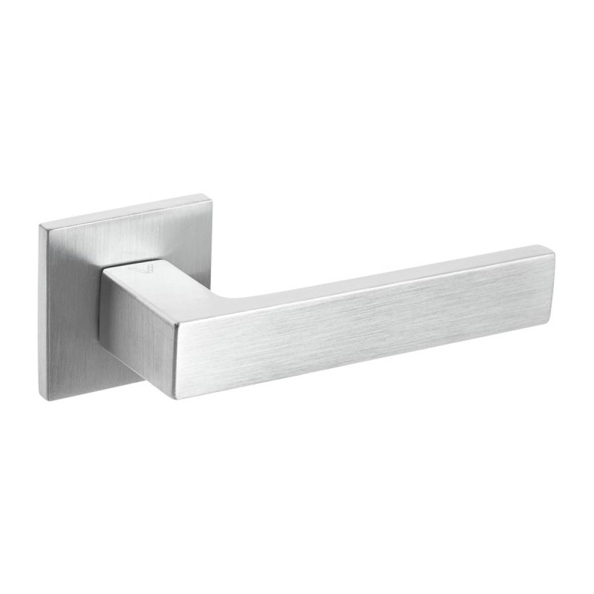 Klamka Warna Fit na rozecie kwadratowej R67F chrom szczotkowany