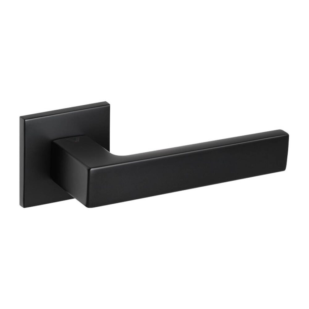 Klamka Warna Fit na rozecie kwadratowej R67F czarny