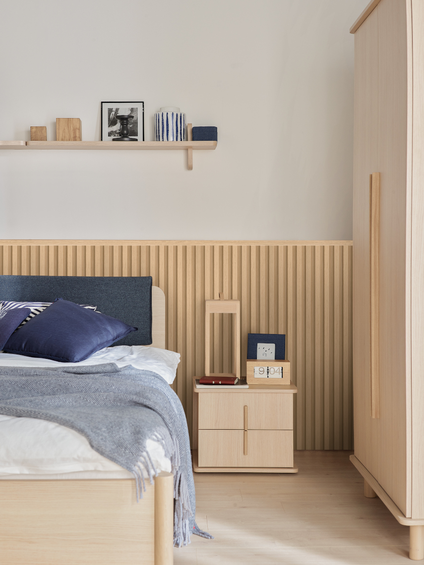 Lamele ścienne Linerio M Plus-Line Light Oak 12,2 × 265 × 2,1 cm