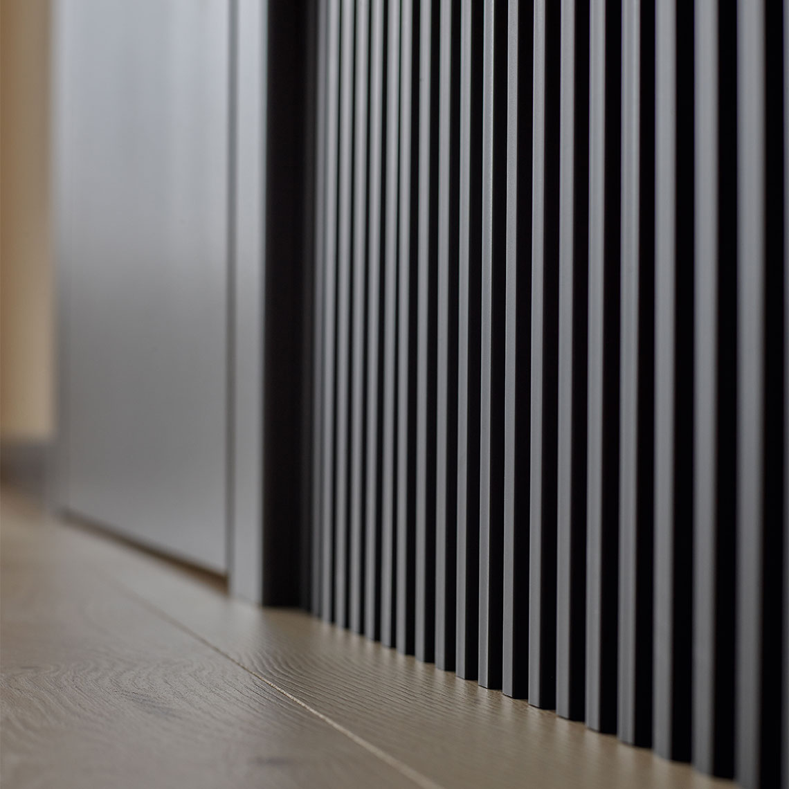 Lamele ścienne Linerio S-Line Anthracite 12,2 × 265 × 1,2 cm