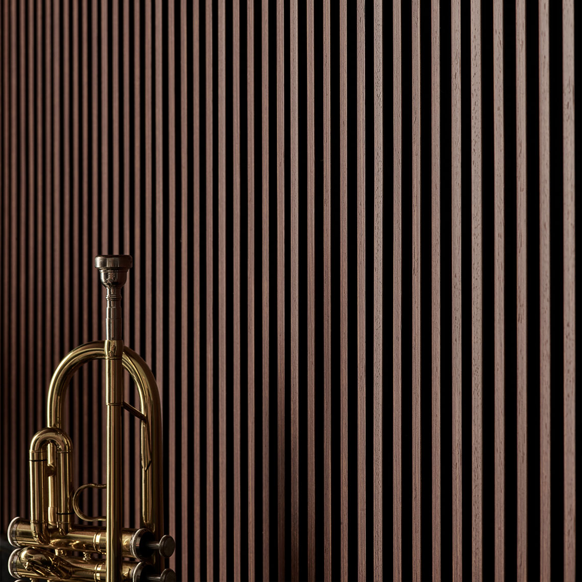 Lamele ścienne Linerio S-Line Mocca 12,2 × 265 × 1,2 cm