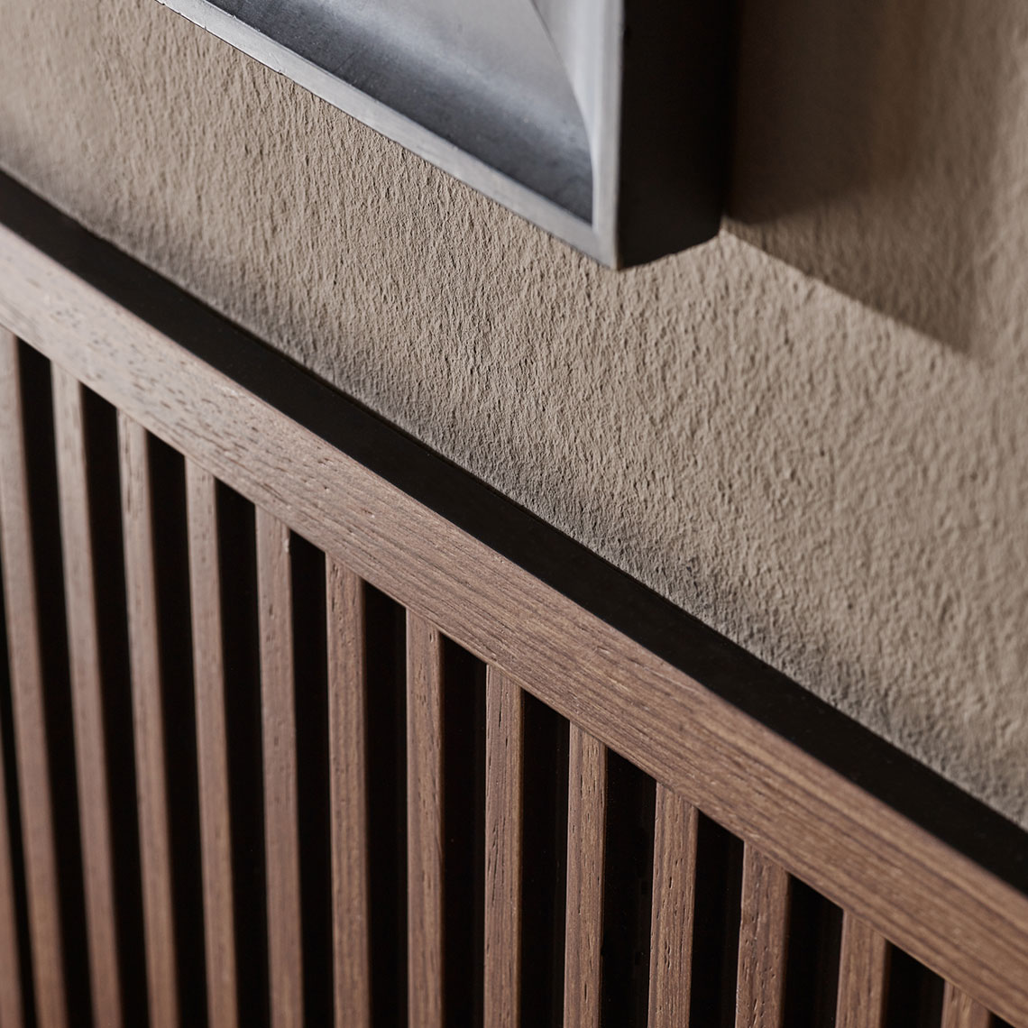 Lamele ścienne Linerio S-Line Mocca 12,2 × 265 × 1,2 cm