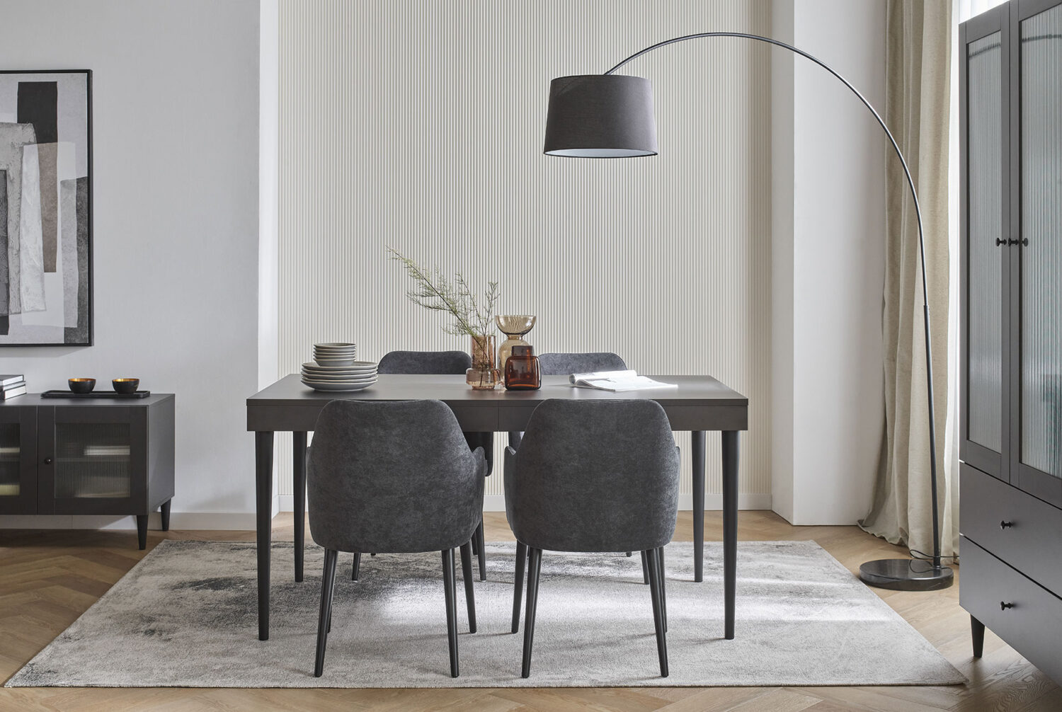 Lamele ścienne Linerio XS-Line Oval White 30 × 265 × 0,9 cm