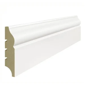 Listwa przypodłogowa Lagrus Atena 16 x 80 mm biała