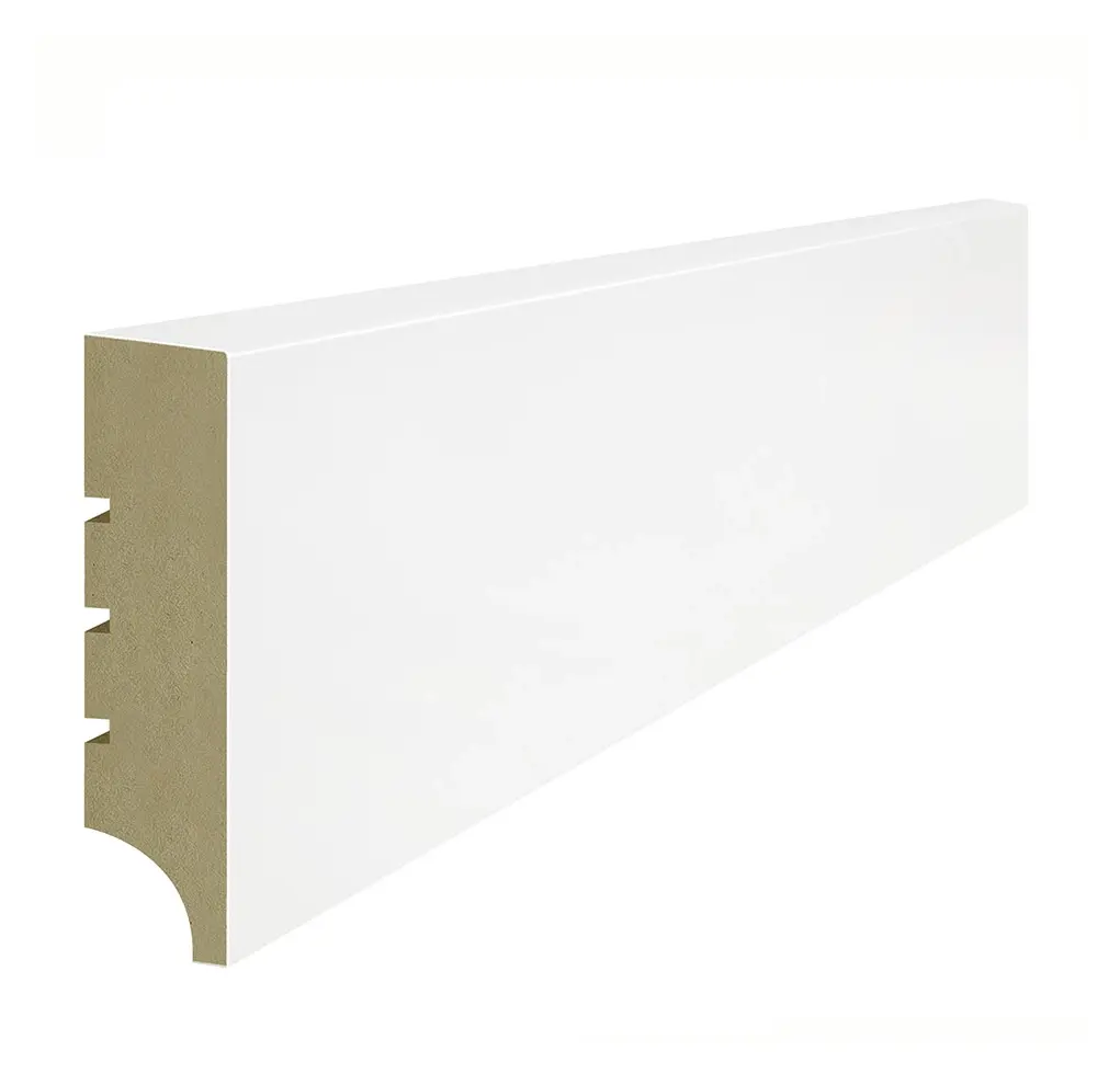 Listwa przypodłogowa Lagrus Classic 19 R1 19 x 80 mm biała