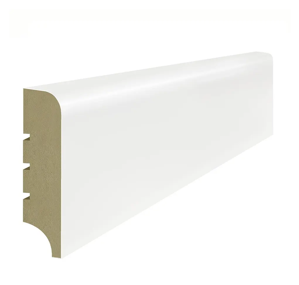 Listwa przypodłogowa Lagrus Classic 19 R10 19 x 80 mm biała