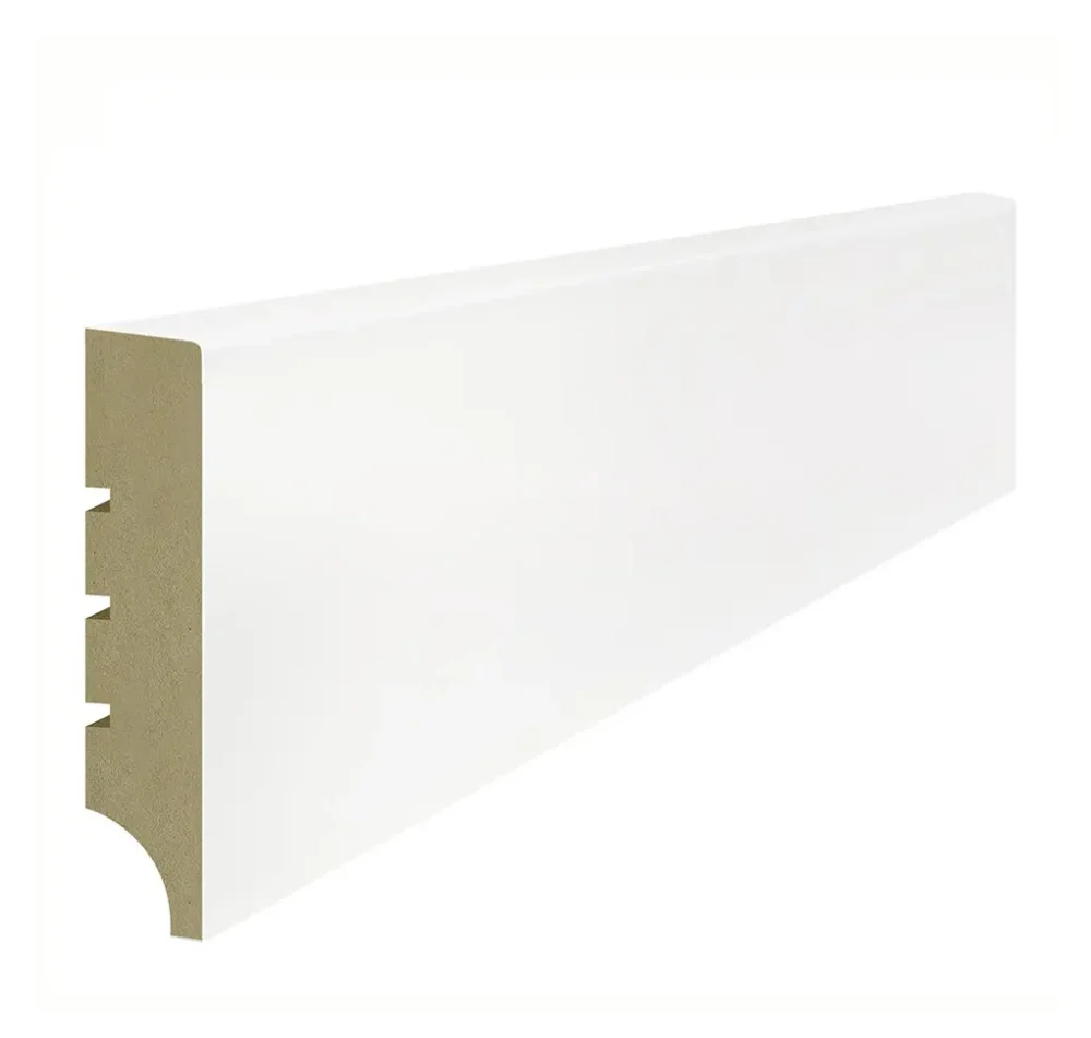 Listwa przypodłogowa Lagrus Classic R1 16 x 80 mm biała