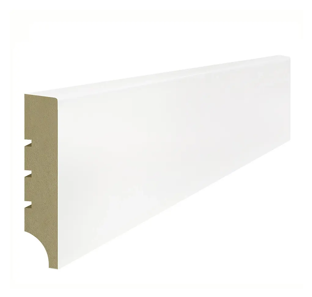 Listwa przypodłogowa Lagrus Classic R1 16 x 80 mm biała