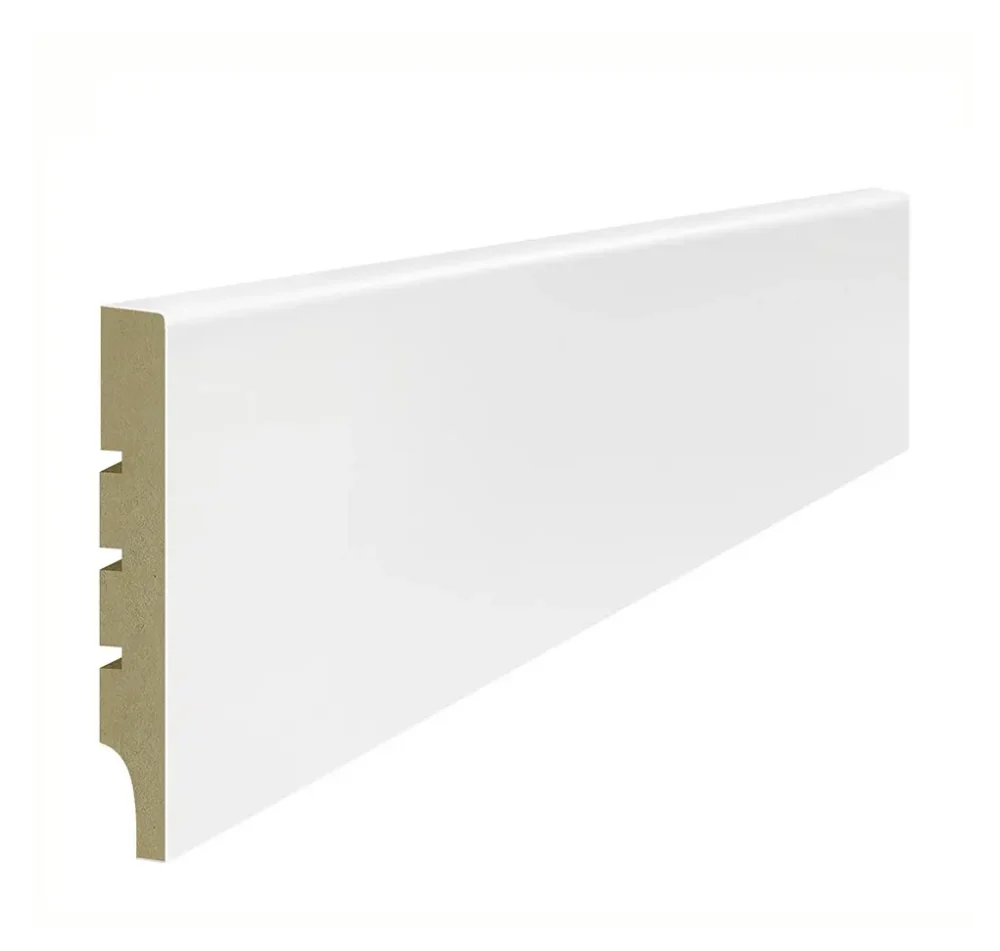 Listwa przypodłogowa Lagrus Classic R1 mini 10 x 80 mm biała
