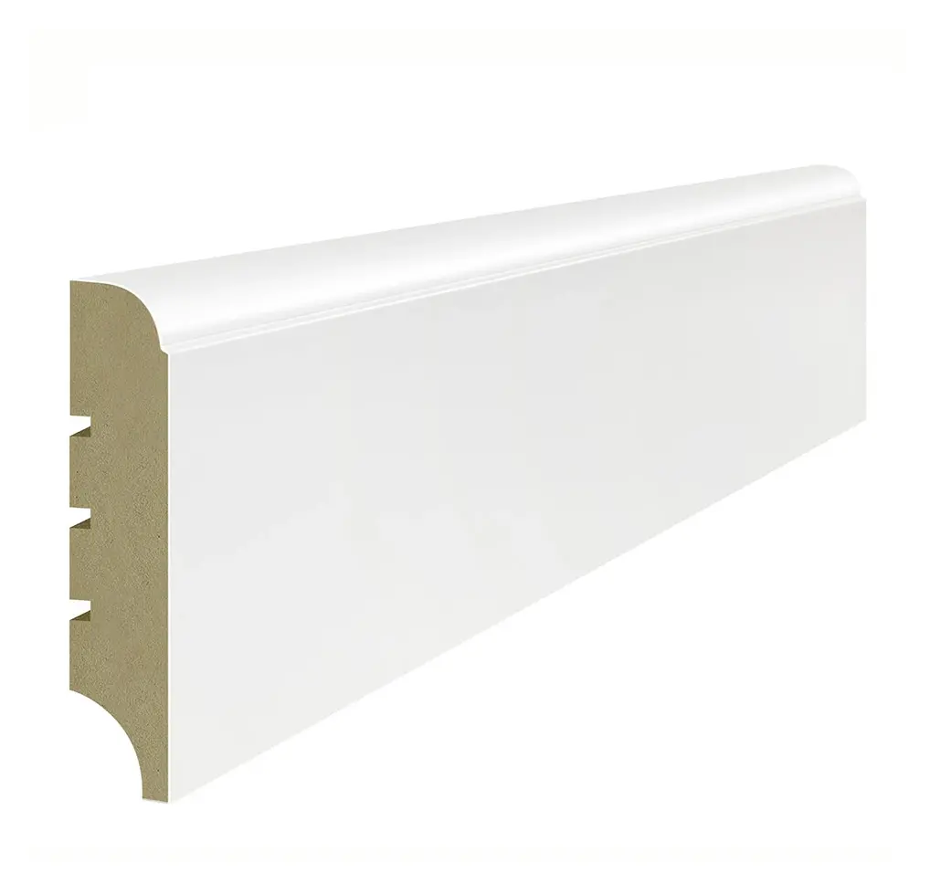 Listwa przypodłogowa Lagrus Classic R10F 16 x 80 mm biała