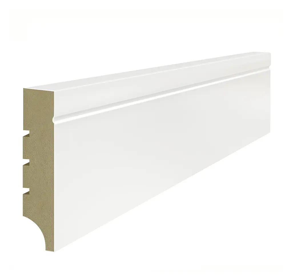 Listwa przypodłogowa Lagrus Nova 16 x 80 mm biała