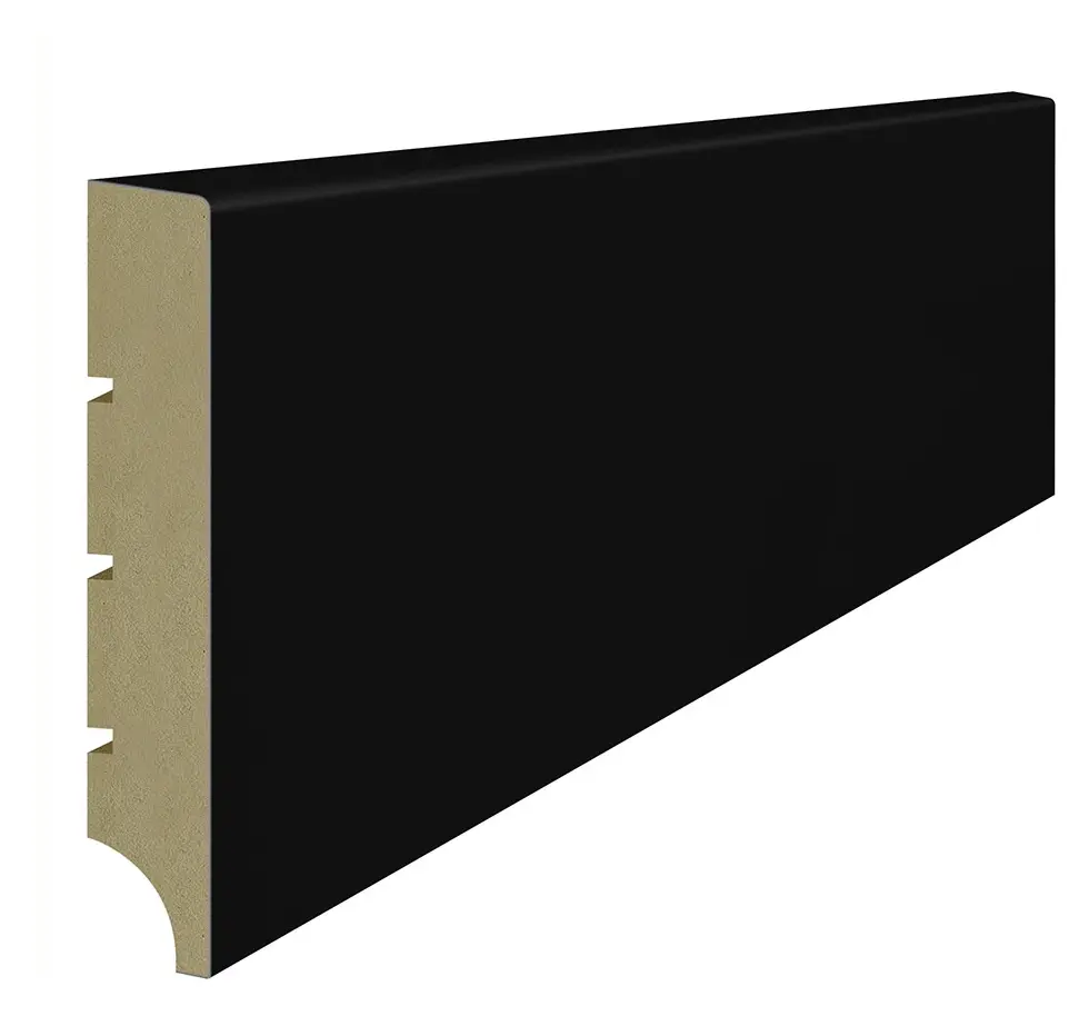 Listwa przypodłogowa Lagrus Standard 16 x 100 mm czarna