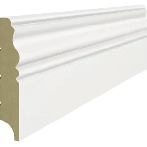 Listwa przypodłogowa Lagrus Wersal 19 x 100 mm biała