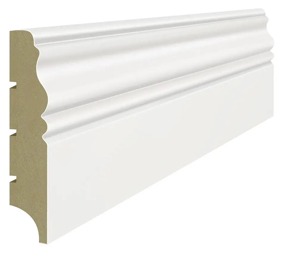 Listwa przypodłogowa Lagrus Wersal 19 x 100 mm biała