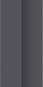 Listwa wykończeniowa lewa do lameli Linerio L-Line Anthracite