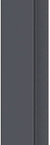 Listwa wykończeniowa lewa do lameli Linerio M-Line Anthracite
