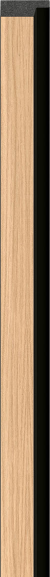 Listwa wykończeniowa lewa do lameli Linerio M-Line Natural Black