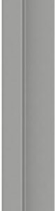 Listwa wykończeniowa lewa do lameli Linerio S-Line Grey
