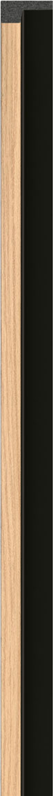 Listwa wykończeniowa lewa do lameli Linerio S-Line Natural Black