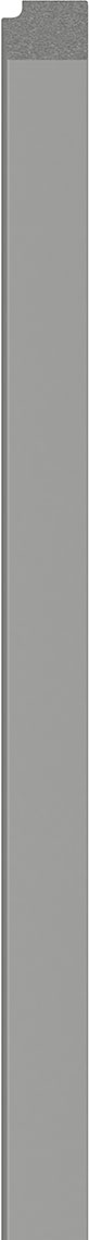 Listwa wykończeniowa prawa do lameli Linerio L-Line Grey