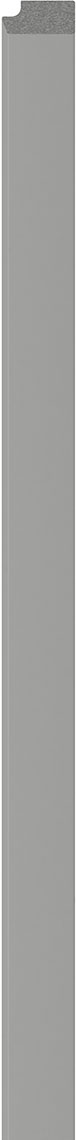 Listwa wykończeniowa prawa do lameli Linerio M-Line Grey