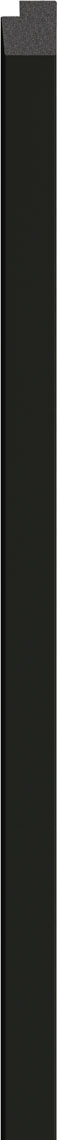 Listwa wykończeniowa prawa do lameli Linerio M Plus-Line Black