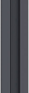 Listwa wykończeniowa prawa do lameli Linerio S-Line Anthracite