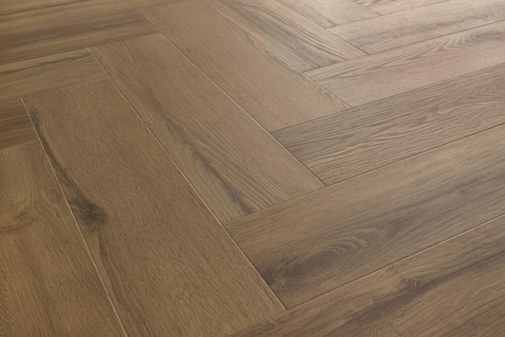 Panel winylowy Arbiton Amaron Herringbone Eir Dąb Rochester 5mm