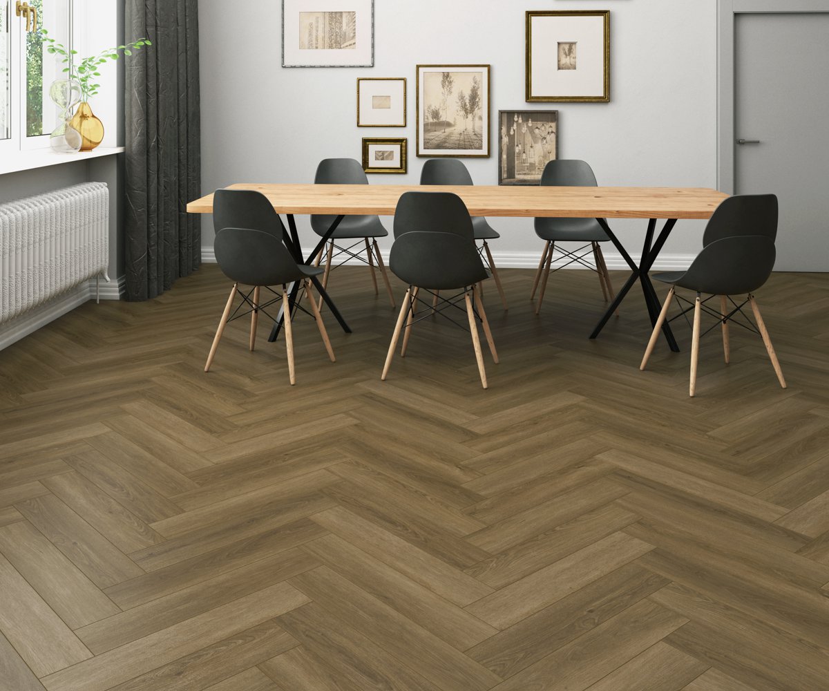 Panel winylowy FirmFit Original Herringbone Negros 5mm