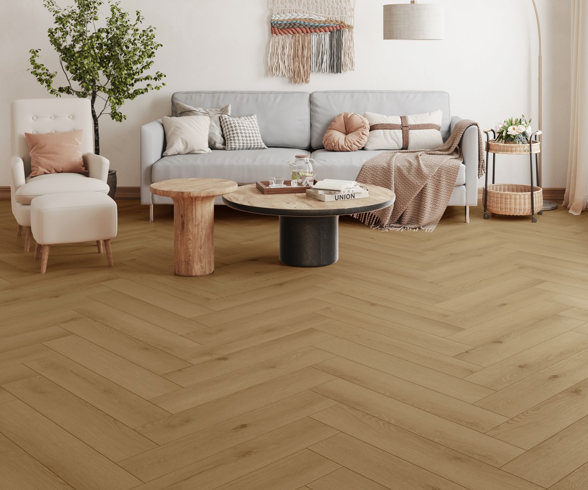 Panel winylowy FirmFit Silent Herringbone Kos 7,5mm