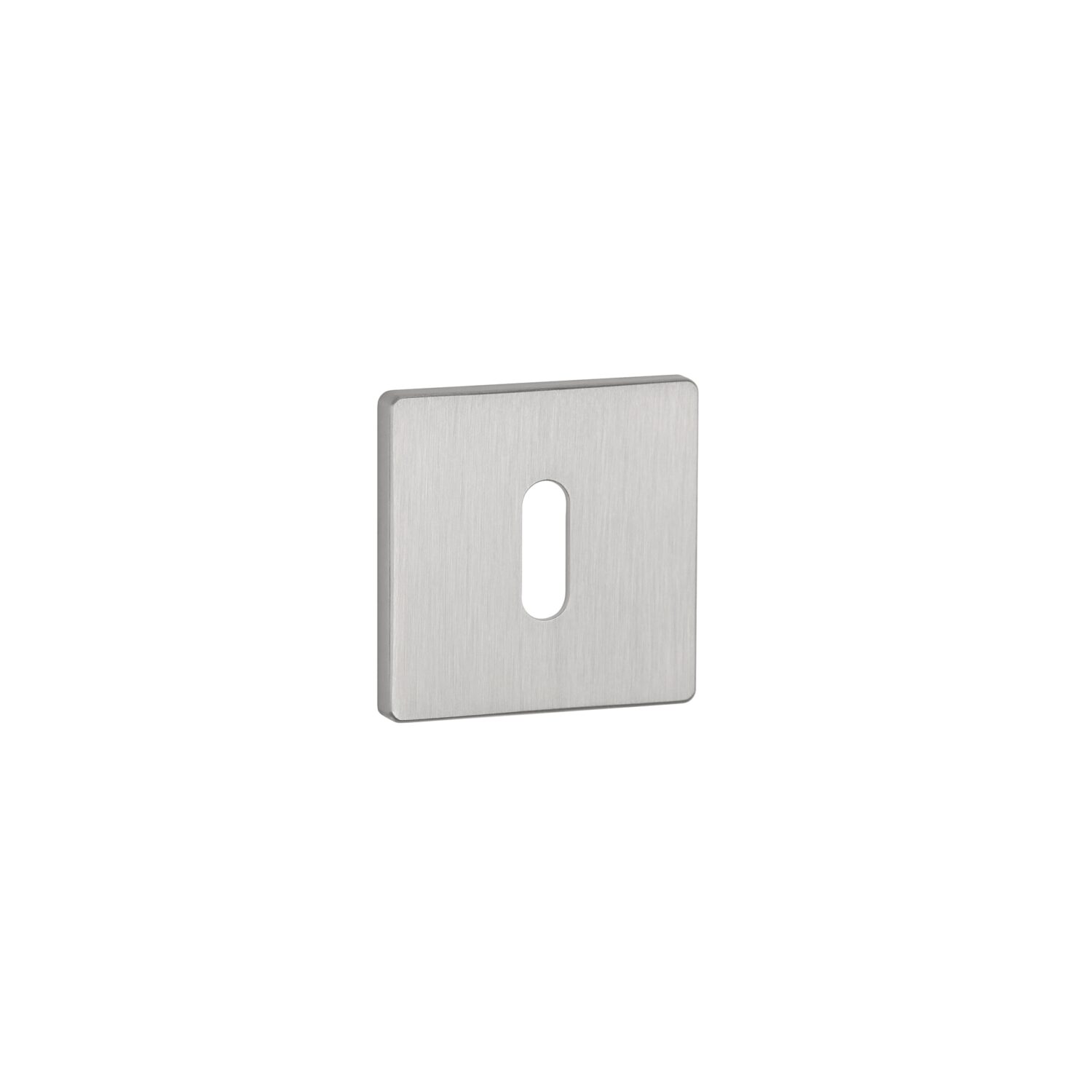 Rozeta Aprile kwadratowa Q Super Slim 5 mm klucz, chrom szczotkowany