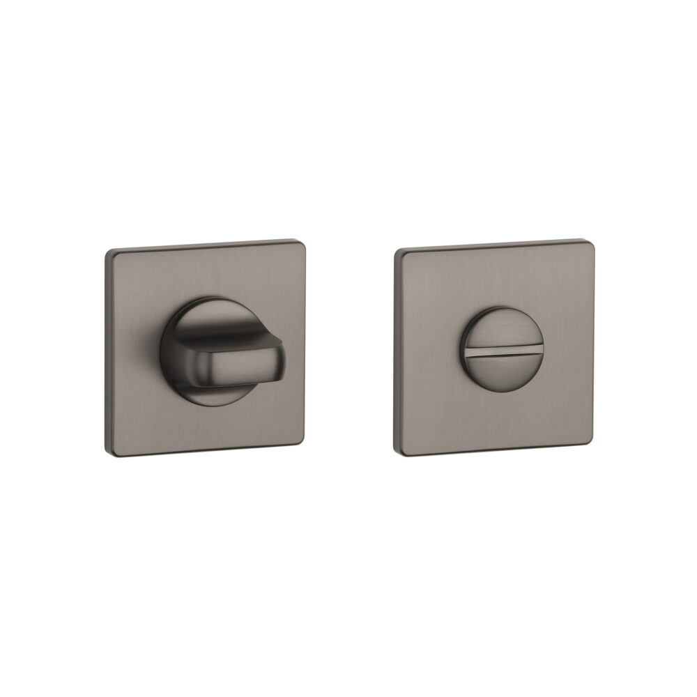 Rozeta Aprile kwadratowa Q Super Slim 5 mm WC 4x4 do 60 mm, grafit