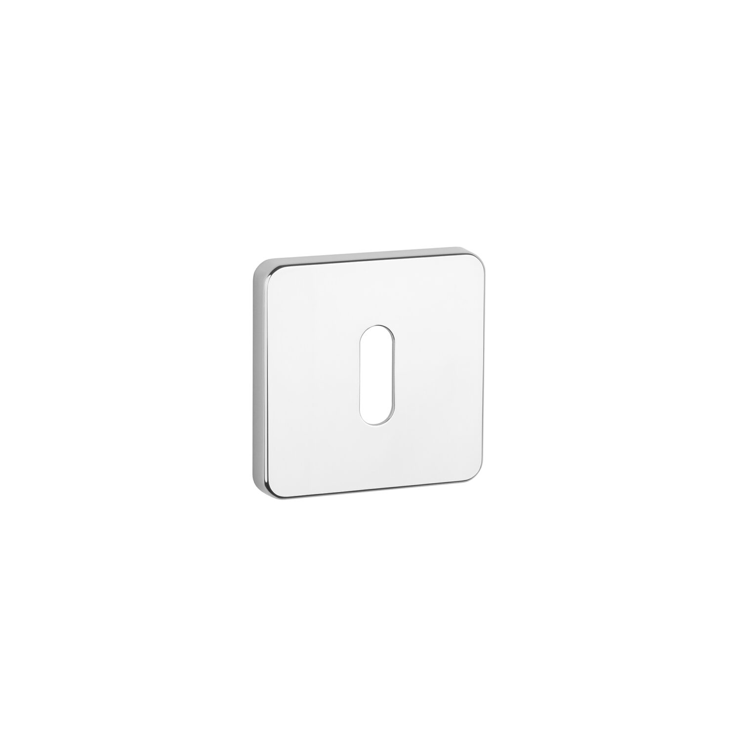 Rozeta Aprile kwadratowa Soft Square QS 7 mm klucz, chrom polerowany