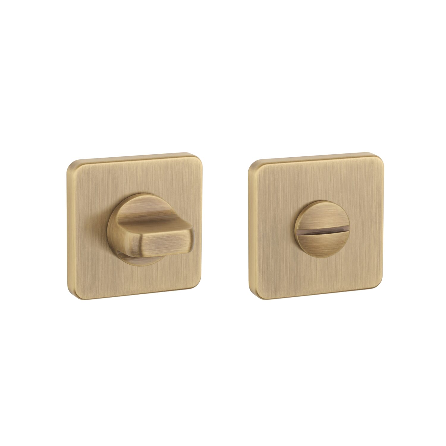 Rozeta Aprile kwadratowa Soft Square QS 7 mm WC 4x4 do 60 mm, patyna antyczna
