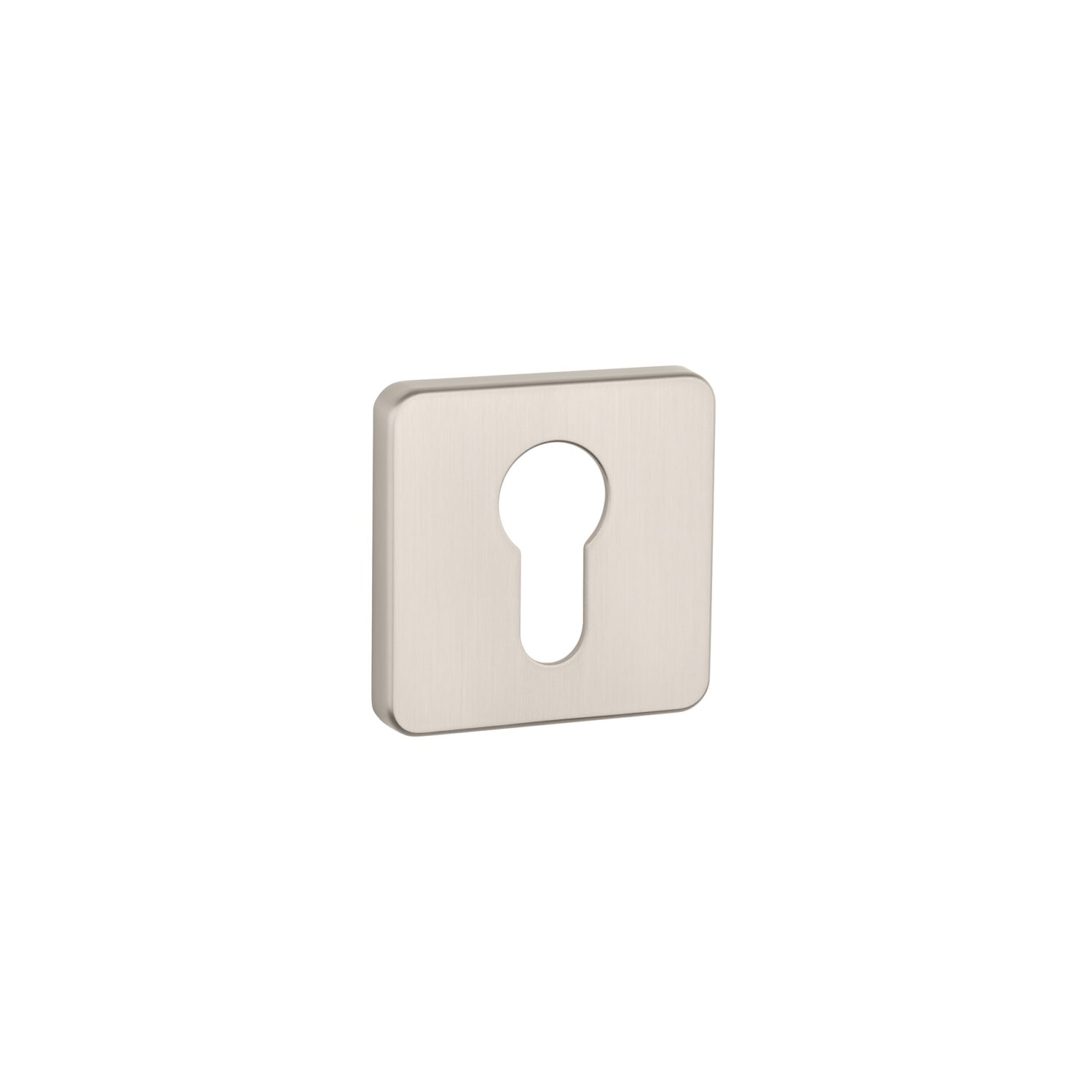 Rozeta Aprile kwadratowa Soft Square QS 7 mm wkładka, nikiel