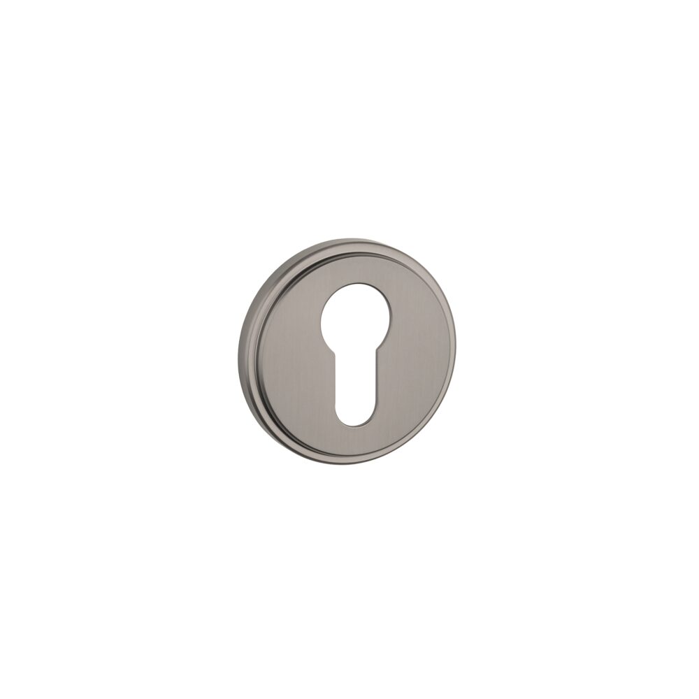 Rozeta Aprile okrągła Round Grooved RG 7 mm wkładka, grafit