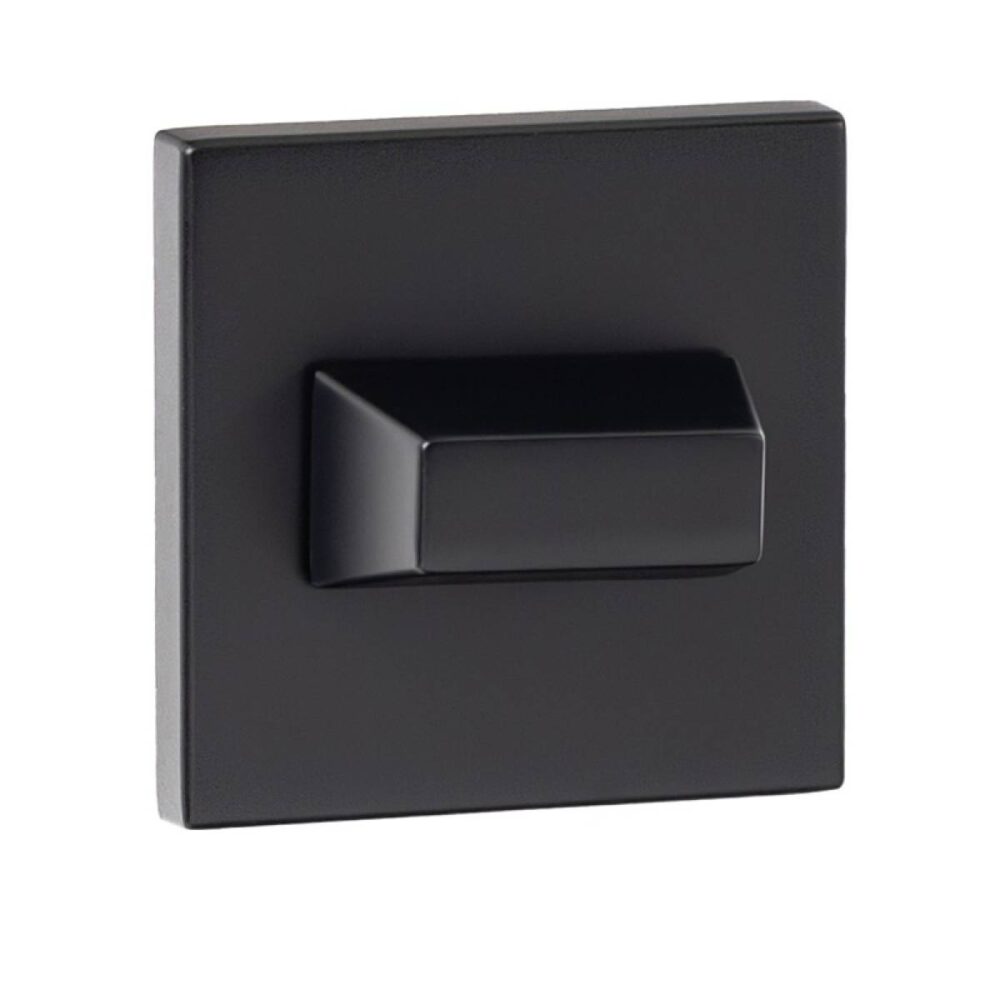 Rozeta kwadratowa R67F Slim czarny WC
