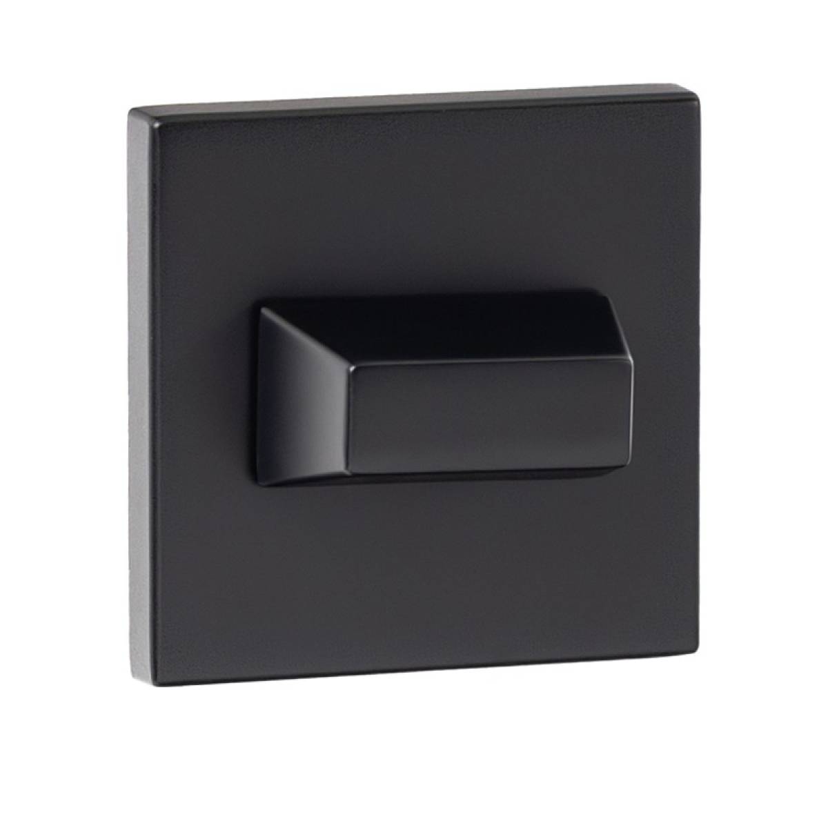 Rozeta kwadratowa R67F Slim czarny WC