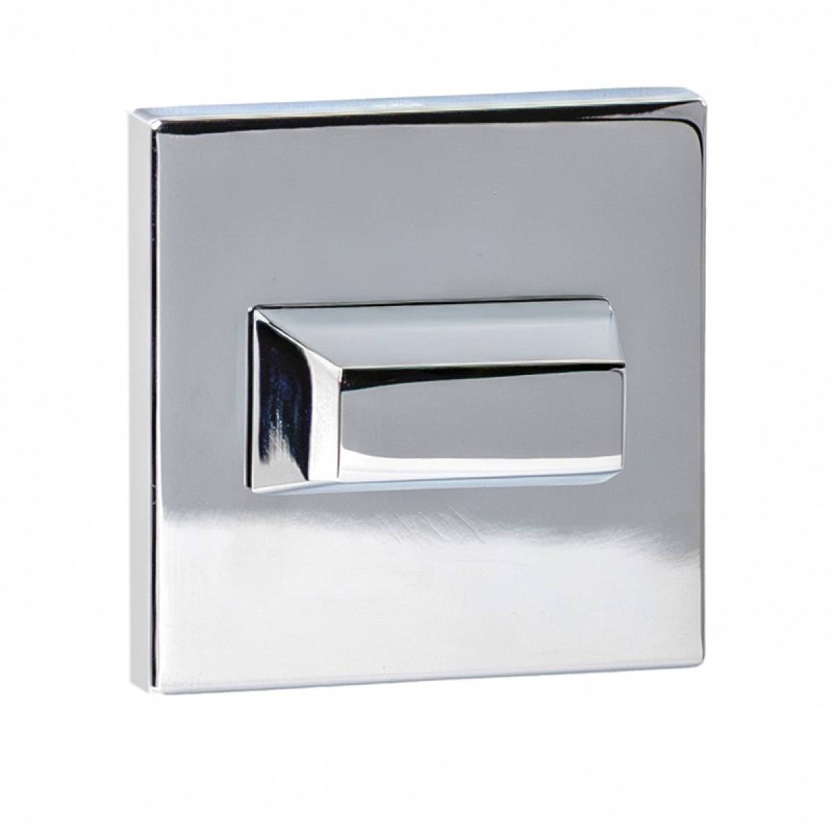 Rozeta kwadratowa R67F Slim chrom WC