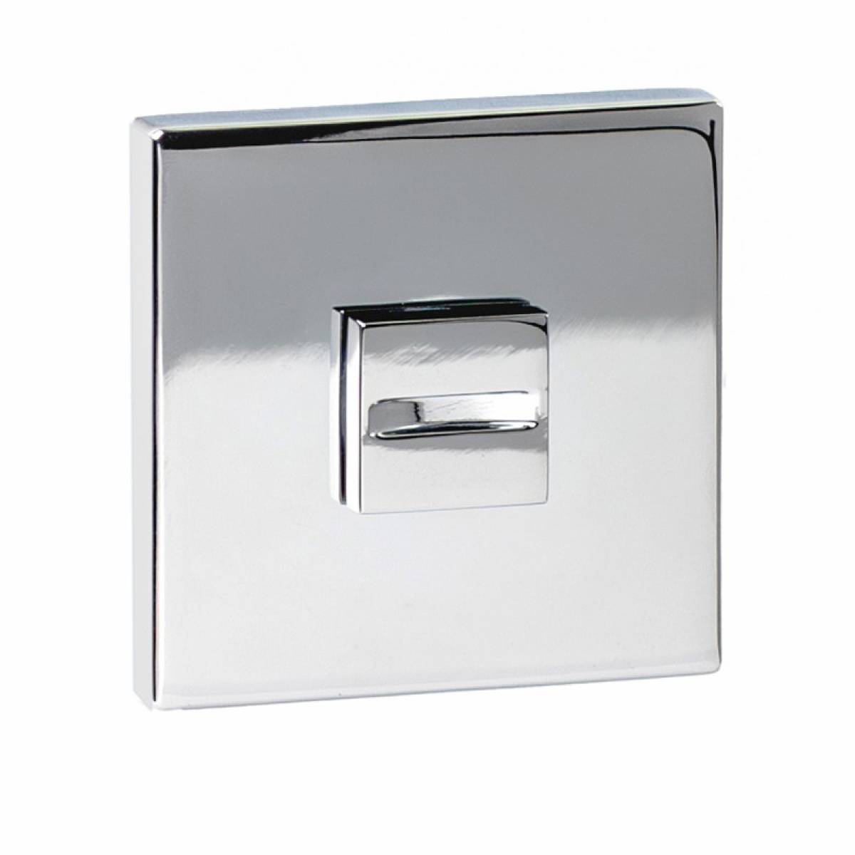 Rozeta kwadratowa R67F Slim chrom WC