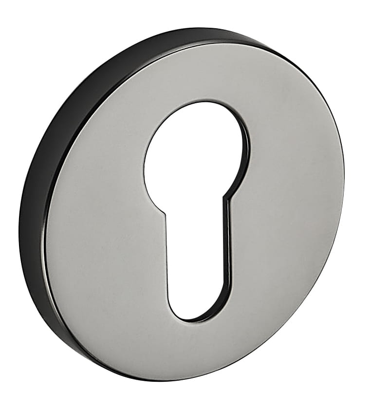 Rozeta okrągła FIT RFO BN02 wkładka gun-metal