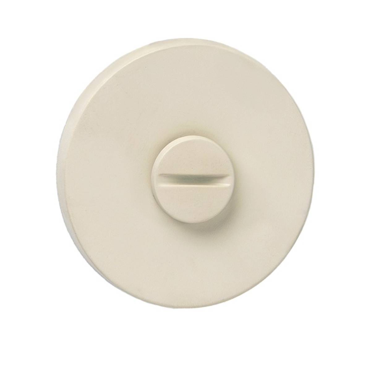 Rozeta okrągła R68F Slim ivory WC