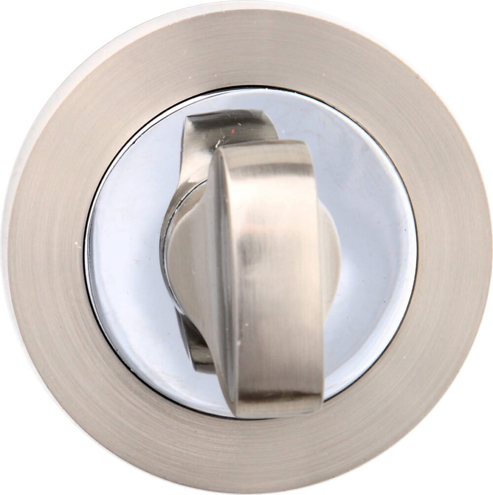 Rozeta okrągła RCK 103 WC satyna/chrom