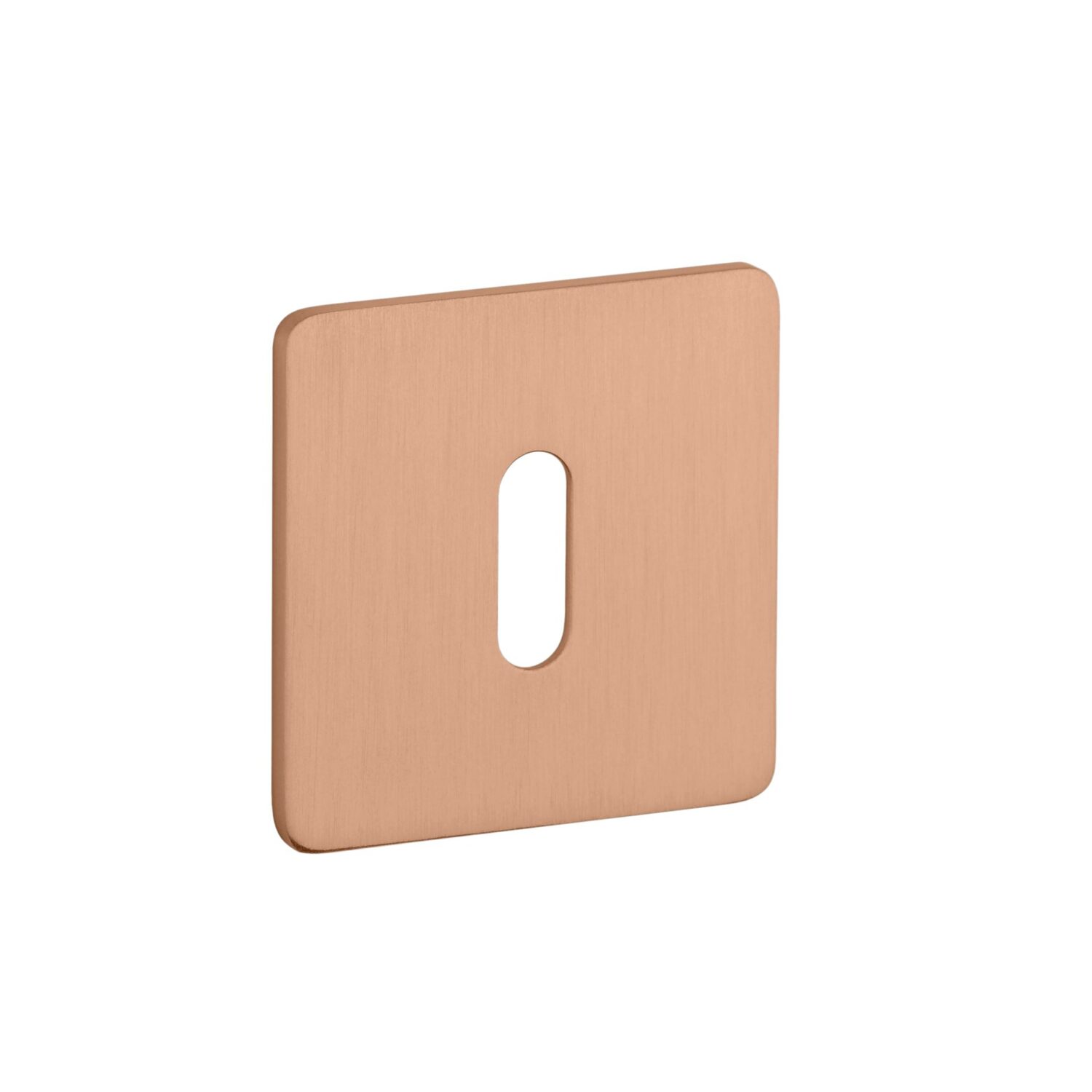 Rozeta Sterk kwadratowa Q Ultra Slim 3 mm klucz, miedziany pvd