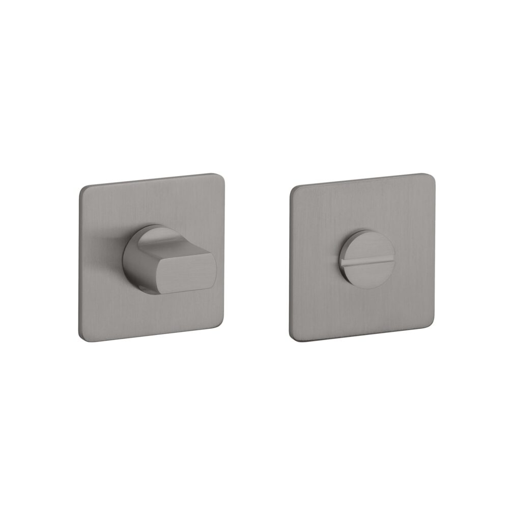 Rozeta Sterk kwadratowa Q Ultra Slim 3 mm WC 4x4 do 60 mm, bazaltowy